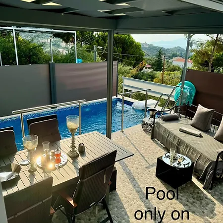Mythos Palio, Lower Area With Private Pool And Outdoor Kitchen Is Only Available From August 1st To September 12th PalaiónTsiflíkion